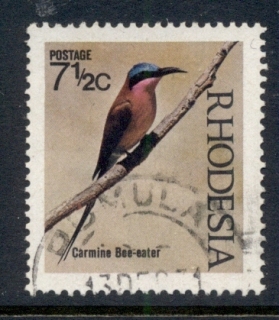 Rhodesia-1971-Birds-7-5c-FU