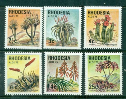 Rhodesia-1975-Aloes-MUH