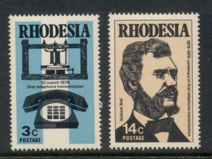 Rhodesia-1976-Telephone-Centenary