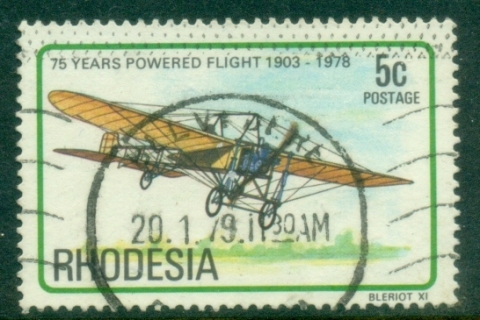 Rhodesia-1978-75th-Anniversary-of-Powered-Flight-5c-FU