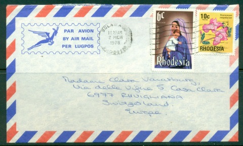 Rhodesia-1978-Airmail-to-Switzerland