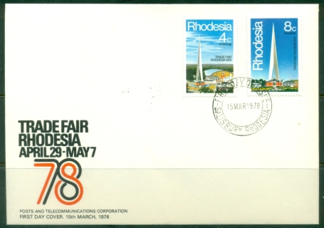 Rhodesia-1978-Trade-Fair-FDC