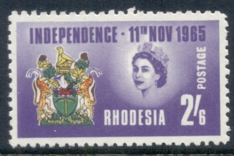 Rhodesia-1965-Independence-MUH