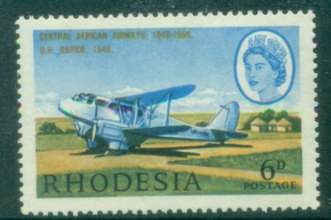 Rhodesia-1966-Central-African-Aviation-Company-6d-MUH