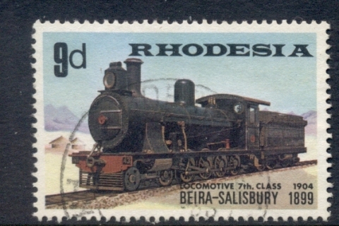 Rhodesia-1969-Bera-Salisbury-Railroad-9d-FU