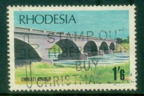 Rhodesia-1969-Bridges-1sh6d-FU