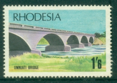 Rhodesia-1969-Bridges-1sh6d-MUH