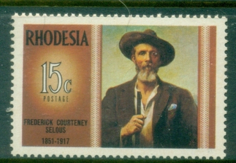 Rhodesia-1970-75-Famous-Rhodesians-Frederick-Courtney-Selous-MUH