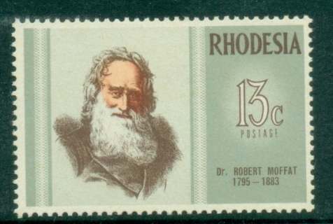 Rhodesia-1972-Famous-Rhodesians-Robert-Moffet-MUH