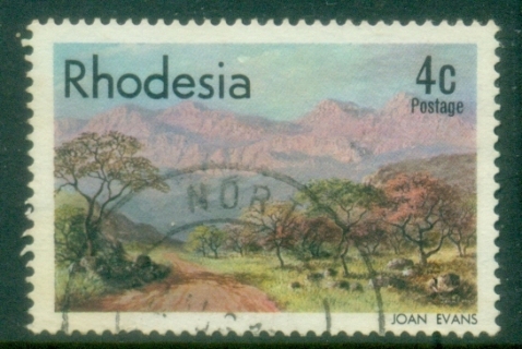Rhodesia-1977-Landscape-Paintings-4c-FU