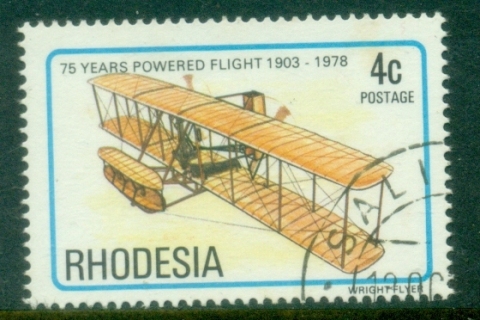 Rhodesia-1978-75th-Anniversary-of-Powered-Flight-4c-FU