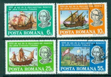 Romania-1992-Discovery-of-America