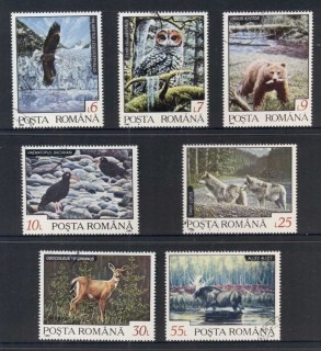 Romania-1992-Wild-Animals-CTO