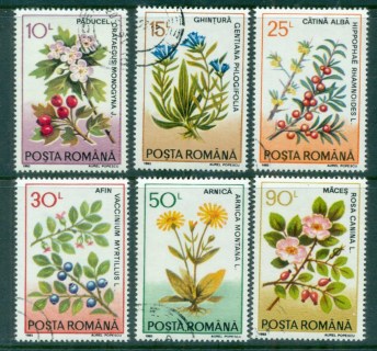 Romania-1993-Medicinal-Plants-CTO