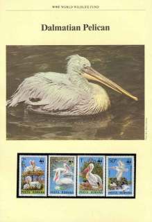 Romania-1984 WWF Dalmatian Pelican