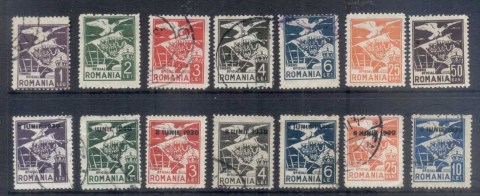 Romania-1930-Officials-Asst-FU