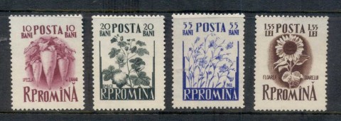 Romania-1955-Farm-Crops-MUH