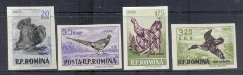 Romania-1956-Birds