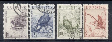 Romania-1960-Birds-FU