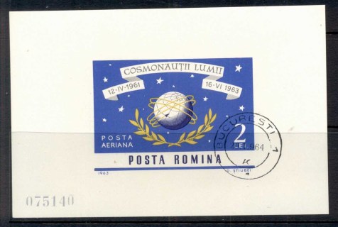 Romania-1963-Space