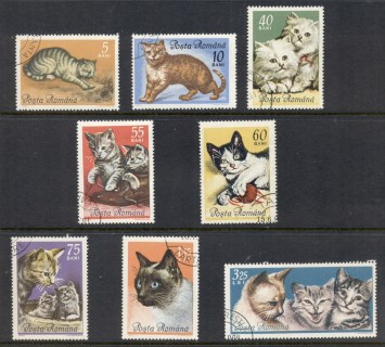 Romania-1965-Cats-CTO