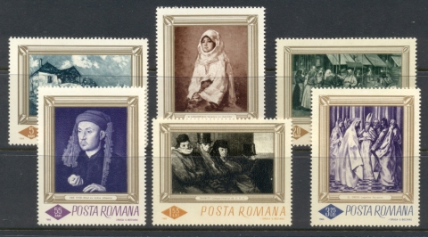 Romania-1966-paintings-MUH