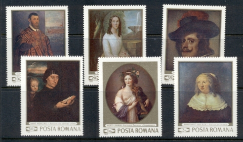 Romania-1969-Venetian-School-paintings-MUH