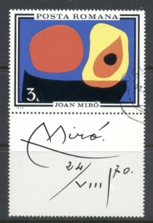 Romania-1970-Painting-by-Miro-CTO