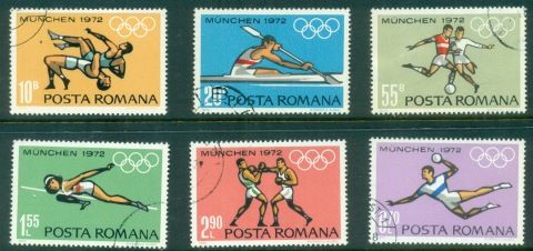 Romania-1972-Summer-Olympics-Munich-CTO