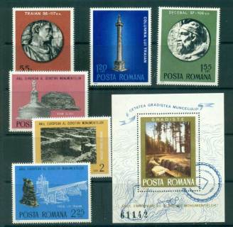 Romania-1975-Roman-Monuments-MS-MUH-lot58740