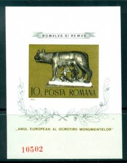 Romania-1975-Romulus-Remus-IMPERF-MUH-lot57452