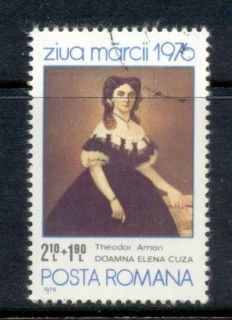 Romania-1976-Stamp-day-CTO