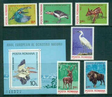 Romania-1980-Nature-Protection-Year-MS-MUH-lot58757