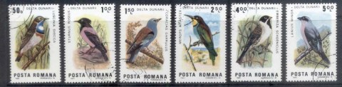 Romania-1983-Birds-CTO