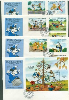 Romania-1986-Disney