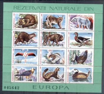 Romania-1987-Wildlife