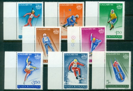 Romania-1987-Winter-Olympics-Calgary-MUH