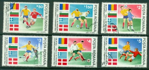 Romania-1990-Italia-90-Soccer-CTO-Lot21248