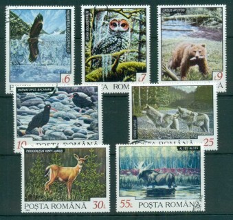 Romania-1992-Wild-Animals-CTO