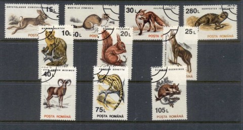 Romania-1993-Animals-CTO