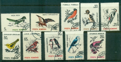 Romania-1993-Birds-CTO-2