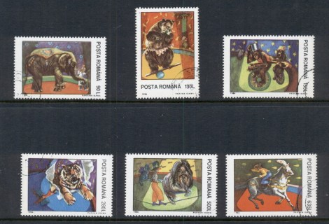 Romania-1994-Circus-Animal-Acts-CTO