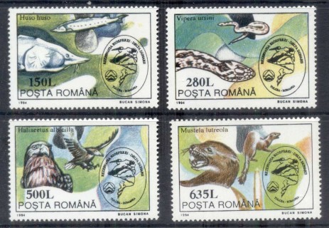 Romania-1994-Danube-Environmental-Protection-MUH