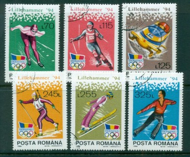 Romania-1994-Lillehammer-Winter-Olympics-CTO