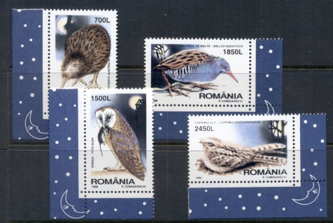 Romania-1998-Night-Birds-MUH