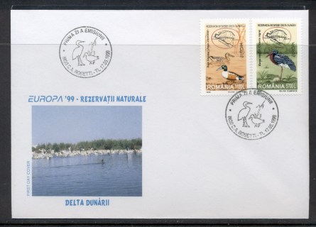 Romania-1999-Europa-Nature-Parks-FDC