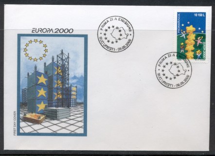 Romania-2000-Europa-Field-of-Stars-FDC