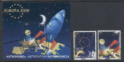 Romania-2009-Europa-Space-Astronomy-MS-FU