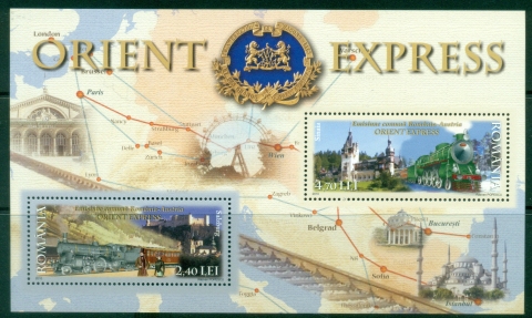 Romania-2010-Orient-Express-Joint-Issue-with-Austria-MS-MUH