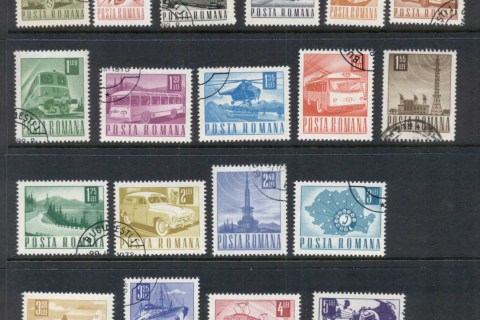 Romania-1967-67-Transport-Communications-19-22